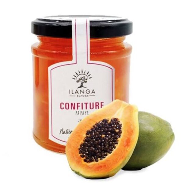 Confiture de Papaye 220g (Ilanga)
