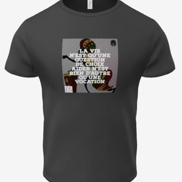 tshirt eba salomon 12 gris foncé
