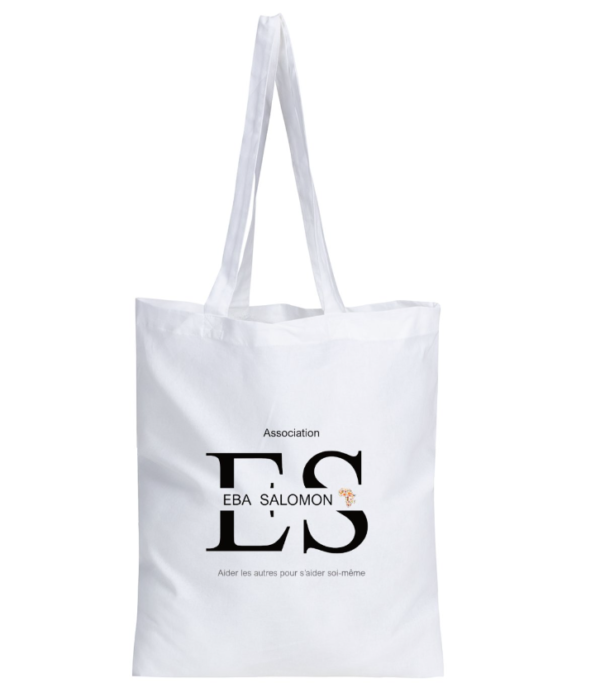 TOTE BAG EBA SALOMON BLANC