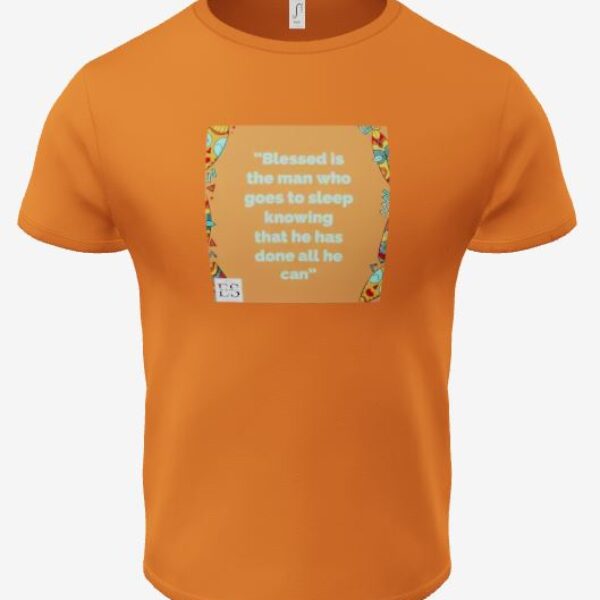 t-shirt eba salomon 14 orange